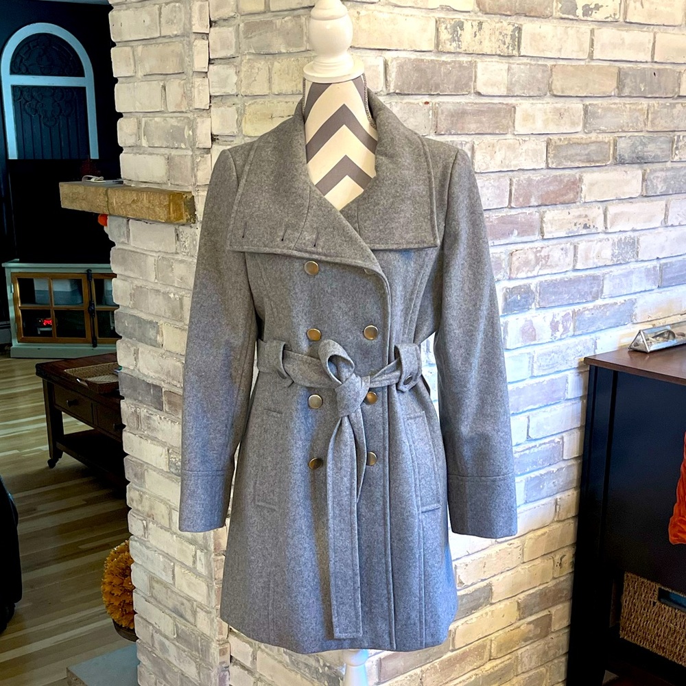 Gray Wool Coat